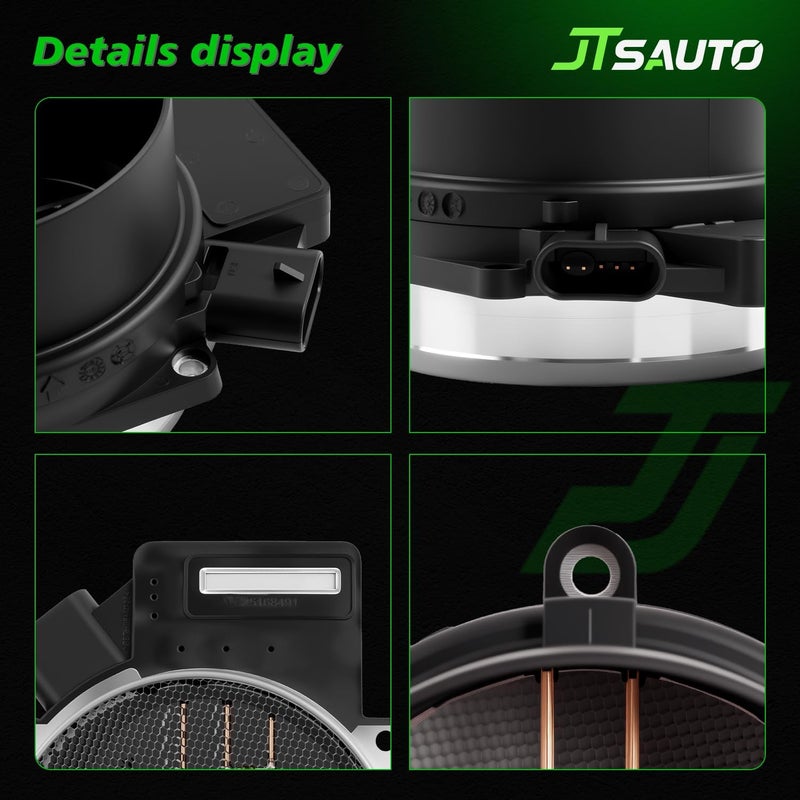JTSAUTO 25318411 MAF Mass Air Flow Sensor Compatible with 1999-2006 Chevy Silverado 1500 | 2000-2006 Suburban 1500 2500 Tahoe | 1999-2006 GMC Sierra 1500 | 2000-2006 Yukon | 2002-2006 Escalade ＆ More - Image 3